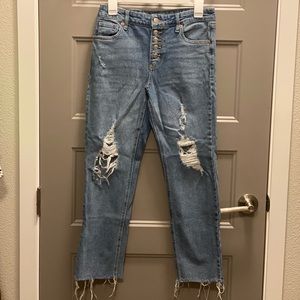 Mid-rise Mom Jeans